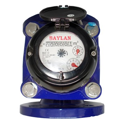 Лічильник води BAYLAN W-1i фланцевий Dn80 для холодної води Q3 63,0 /50° /Q1 0,7875 /L 225 (іригаційний) 000012129 фото